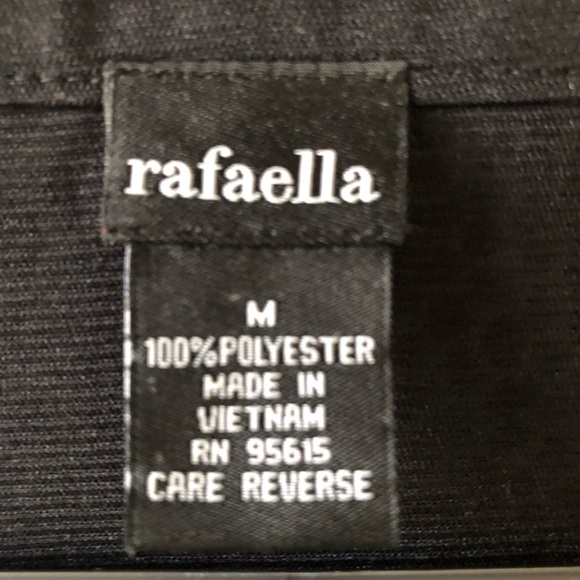 RAFAELLA Womens Semi Sheer Lined Semi Loose Sleeveless Top Size Medium - Picture 6 of 9